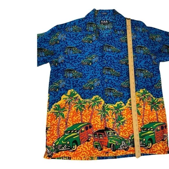 KAD Clothing Men's Large Shirt Woody   Hawaiian - Picture 6 of 6